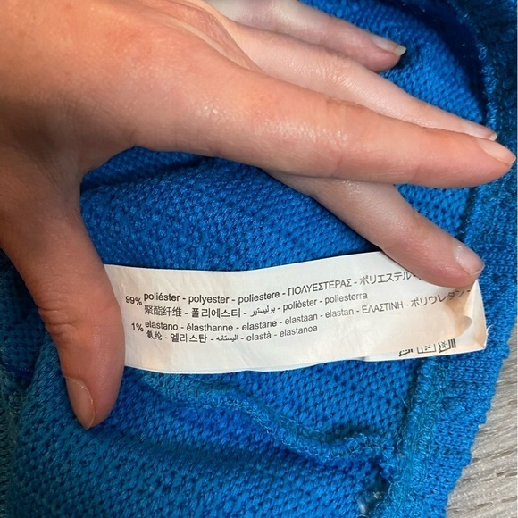 Zara Knit Asymmetrical Crop Tank Top - Picture 4 of 5